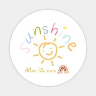 Sunshine - kids fashion - kids designs Magnet